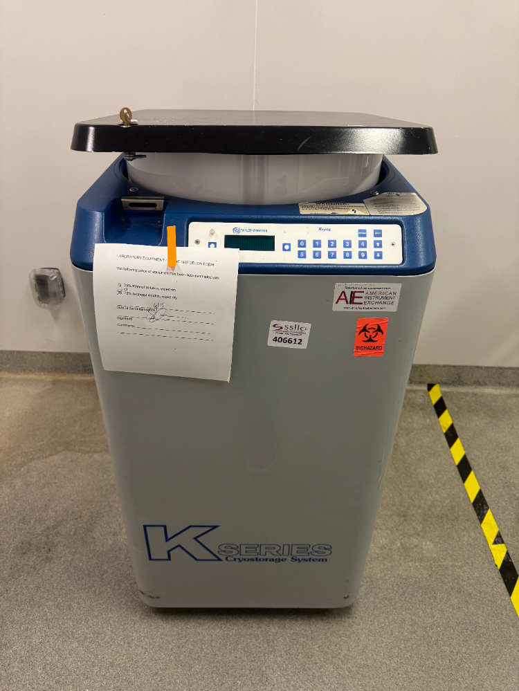 Image of Taylor-Wharton 10K Cryogenic Storage System